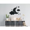 Holzsticker fürs Kinderzimmer KLEINER MOND