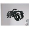 Kindersticker GELÄNDEWAGEN (Bildabmessungen 22 x 31,5 cm, Bildfarbe Grau)