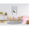 Sticker fürs Kinderzimmer KLEINE STERNE MIT MOND