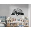 53838 4 sticker furs kinderzimmer einhorn in den wolken