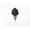 Wandsticker für Kinder LUFTBALLONS (Bildabmessungen 42,5 x 21 cm, Bildfarbe Grau)