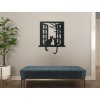 Holzsticker FENSTER MIT KATZEN