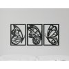 53919 3 teiliges wandbild schmetterlinge