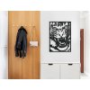 Holzbild für die Wand TIGERANGRIFF