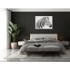 Hölzernes Wandbild ZEBRA