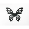 Holzsticker ORNAMENTALER SCHMETTERLING
