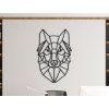 Holzsticker POLYGONALER WOLF