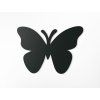 3D-Wandsticker SCHMETTERLING (Bildabmessungen 16,5 x 22,5 cm, Bildfarbe Grau)