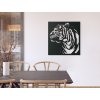 54246 4 holzbild fur die wand tigerprofil