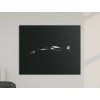Holzbild für die Wand FORMEL 1 (Bildabmessungen 22,5 x 28 cm, Bildfarbe Grau)