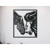 54351 3d wandbild lowe und zebra