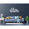 Designsticker FORMEL 1 (Bildabmessungen 14,5 x 31,5 cm, Bildfarbe Grau)