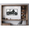 54384 1 3 teiliges wandbild motorrad