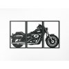 54384 2 3 teiliges wandbild motorrad