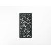 Holzpaneel KLETTERBLUMEN (Bildabmessungen 31,5 x 15,5 cm, Bildfarbe Grau)