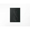 Abstraktes Holzbild WEIBLICHE SILHOUETTE (Bildabmessungen 31,5 x 22,5 cm, Bildfarbe Grau)