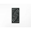 Holzbild für die Wand ILLUSION (Bildabmessungen 31,5 x 15,5 cm, Bildfarbe Grau)