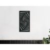 Holzbild für die Wand ILLUSION (Bildabmessungen 31,5 x 15,5 cm, Bildfarbe Grau)