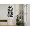 Wandsticker Do what you love (Bildabmessungen 41,5 x 24 cm, Bildfarbe Grau)