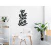 Wandsticker Do what you love (Bildabmessungen 41,5 x 24 cm, Bildfarbe Grau)