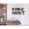 Holzdekoration In vino veritas