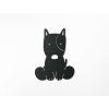 Kindersticker KLEINER HUND (Bildabmessungen 31,5 x 24 cm, Bildfarbe Grau)