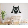 54879 4 sticker furs kinderzimmer eule