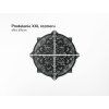 Holzmandala PASSION (Bildabmessungen 84 x 84 cm, Bildfarbe Grau)