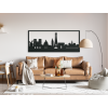 Bild Paris (Bildabmessungen 25,5 x 62 cm, Bildfarbe Grau)