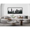 Bild London (Bildabmessungen 25,5 x 62 cm, Bildfarbe Grau)