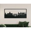 Bild Amsterdam (Bildabmessungen 25,5 x 62 cm, Bildfarbe Grau)