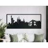 Bild New York (Bildabmessungen 25,5 x 62 cm, Bildfarbe Grau)