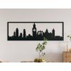 Panoramabild London (Bildabmessungen 20,5 x 62 cm, Bildfarbe Grau)