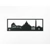 Panoramabild Rom (Bildabmessungen 20,5 x 62 cm, Bildfarbe Grau)