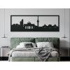Panoramabild Berlin (Bildabmessungen 20,5 x 62 cm, Bildfarbe Grau)