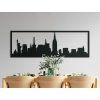 Panoramabild New York (Bildabmessungen 20,5 x 62 cm, Bildfarbe Grau)