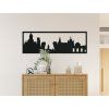 Panoramabild Madrid (Bildabmessungen 20,5 x 62 cm, Bildfarbe Grau)