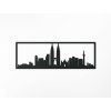 Panoramabild Kuala Lumpur (Bildabmessungen 20,5 x 62 cm, Bildfarbe Grau)
