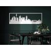 Panoramabild Sydney (Bildabmessungen 20,5 x 62 cm, Bildfarbe Grau)