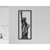 Bild Freiheitsstatue (Bildabmessungen 45,5 x 20,5 cm, Bildfarbe Grau)