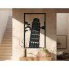Bild Schiefer Turm von Pisa (Bildabmessungen 45,5 x 27,5 cm, Bildfarbe Grau)