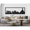 Panoramabild Rio de Janeiro (Bildabmessungen 20,5 x 62 cm, Bildfarbe Grau)