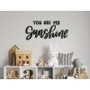 Wandtattoo You are my sunshine