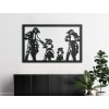 55461 1 wandbild motorradfamilie