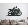 Designbild BIKER (Bildabmessungen 18,5 x 31 cm, Bildfarbe Grau)