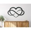 Sticker SYMBOL UNENDLICHER LIEBE (Bildabmessungen 89 x 139 cm, Bildfarbe Grau)