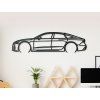 Holzbild Audi RS7 (Bildabmessungen 16,5 x 60 cm, Bildfarbe Grau)
