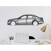 Bild Mercedes E63 AMG (Bildabmessungen 18,5 x 60 cm, Bildfarbe Grau)