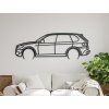 Wanddekoration BMW X5 E70 (Bildabmessungen 21 x 60 cm, Bildfarbe Grau)
