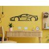 Sticker Ferrari SF90 Stradale (Bildabmessungen 15,5 x 60 cm, Bildfarbe Grau)